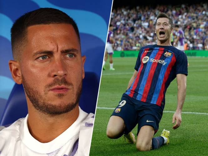 Benzema trekt Real in slotfase over streep, Hazard krijgt 0 minuten “maar zal heus nog wel spelen” - Lewandowski scoort eerste goals in Camp Nou
