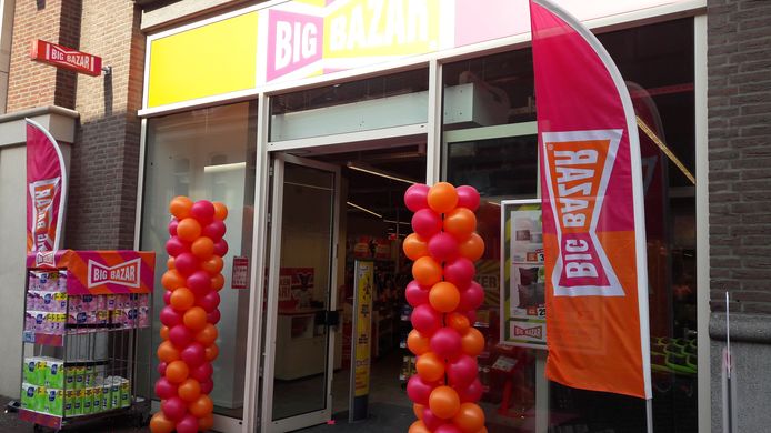 Big Bazar zit nu in voormalig Esprit-pand.