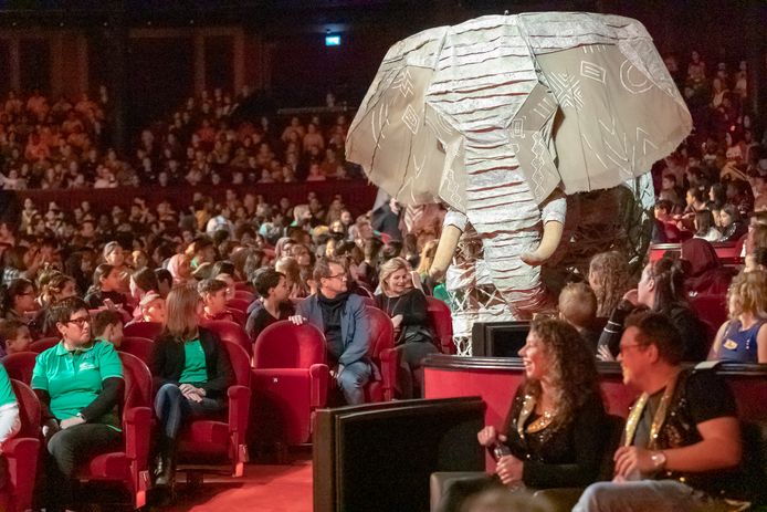 1500 kinderen voorstelling The Lion King in het Circustheater | Den Haag |