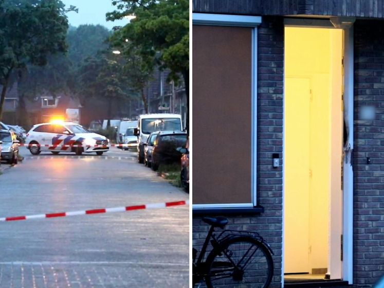 Explosie blaast voordeur uit woning in Wageningen
