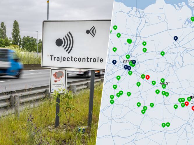 IN KAART. Welke trajectcontroles op de Vlaamse gewest- en snelwegen werken écht?