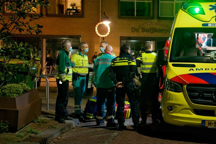 De hulpdiensten kwamen ter plekke.