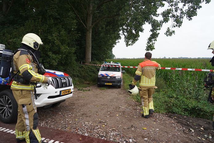 Vermoedelijke drugsdumping in Rijen.