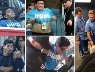'Maradona naar ziekenhuis na gênante vertoning bij duel Argentinië'