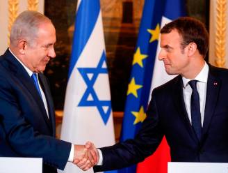 Macron roept Netanyahu op tot "moedig gebaar" naar Palestijnen