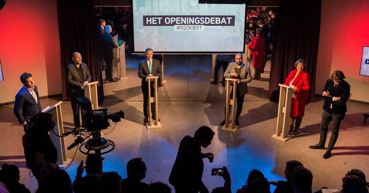 Dit zijn de publieke debatten rondom de verkiezingen Amsterdam AD.nl
