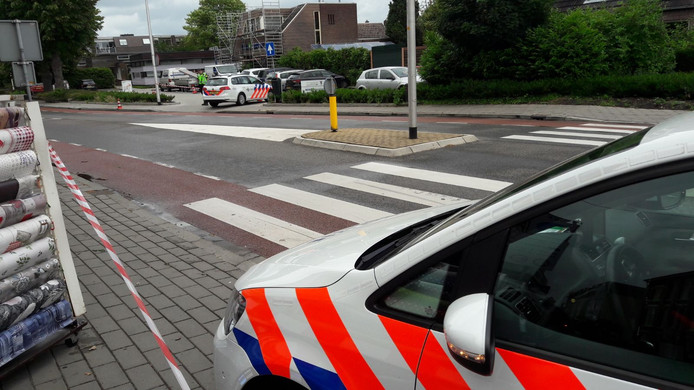 De Vredensestraat is afgezet.