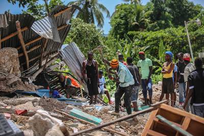 Après le séisme en Haïti, une tempête menace