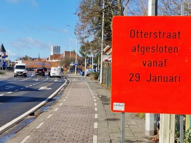Al meteen twee maanden vertraging voor werken in Otterstraat: “Straat tijdelijk terug open voor verkeer”