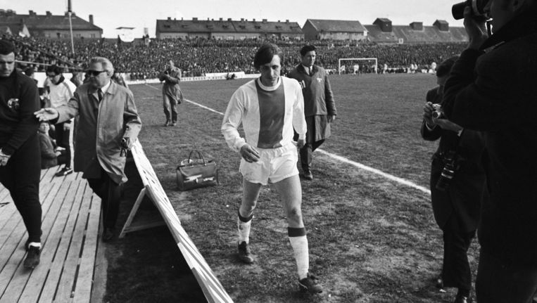 Cruijff in 1969 Beeld anp
