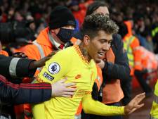 Liverpool zet dankzij heerlijke goal Firmino Arsenal opzij en nadert City tot op één punt