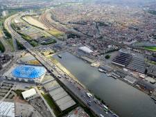 Op- en afrit aan Antwerps Sportpaleis het hele weekend afgesloten voor werken