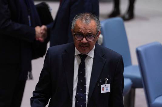 Il direttore generale dell'Organizzazione mondiale della sanità, Tedros Adhanom Ghebreyesus.