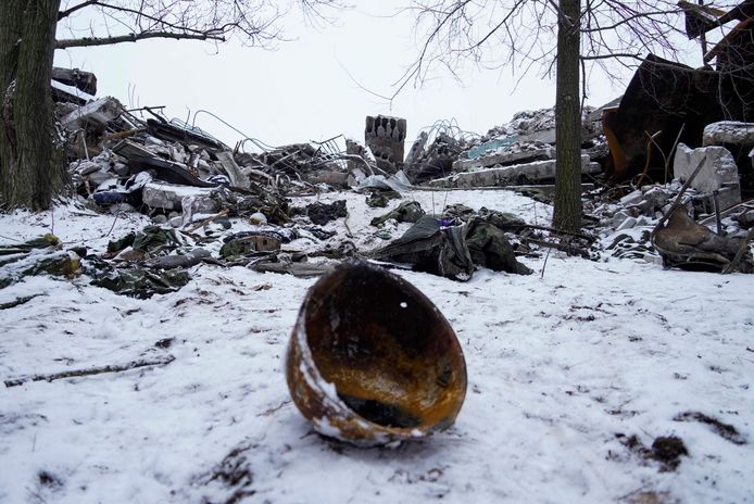 Bij de Oekraïense raketaanval op Makijivka kwamen tientallen Russen om het leven.