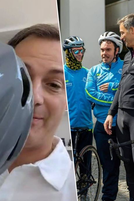Alexander De Croo réagit après sa chute à vélo: “Heureusement que j’avais mon casque”