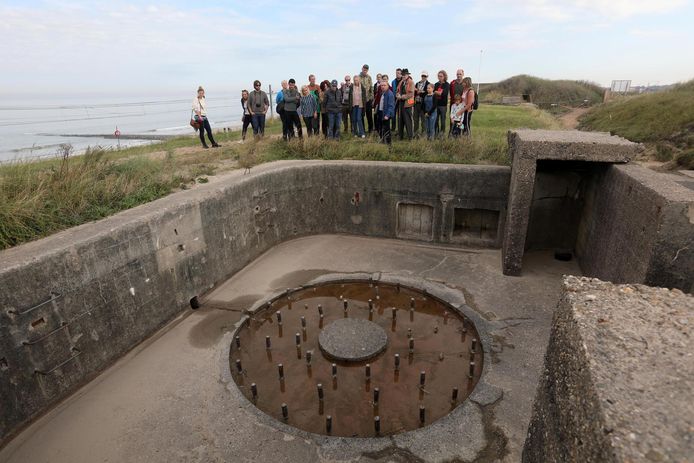 Een kleine groep uitverkorenen kreeg al een rondleiding  in het bunkercomplex.