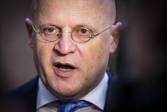 Minister Ferdinand Grapperhaus van Justitie en Veiligheid (CDA).