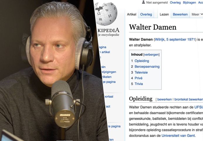 Walter Damen in de Wikipodcast