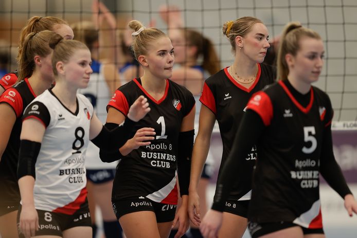 Apollo 8 boekte zaterdagavond een 3-1 overwinning op Regio Zwolle Volleybal.