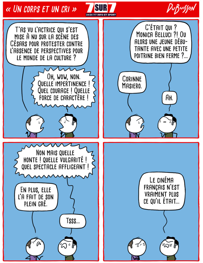 "Un corps et un cri", 19 mars 2021.