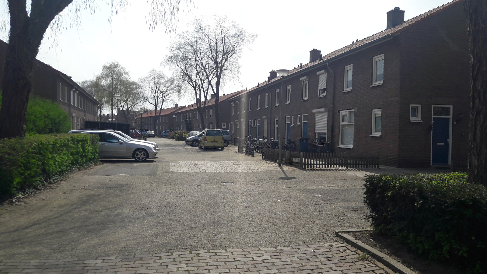 De dertig huizen in de Hertogenstraat in Boxtel staan op de nominatie om gesloopt te worden.