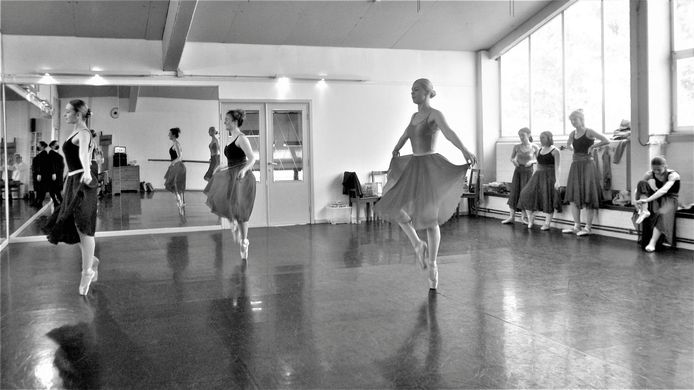 Repetities bij Ballet- & Dansacademie Pas-de-chat vzw