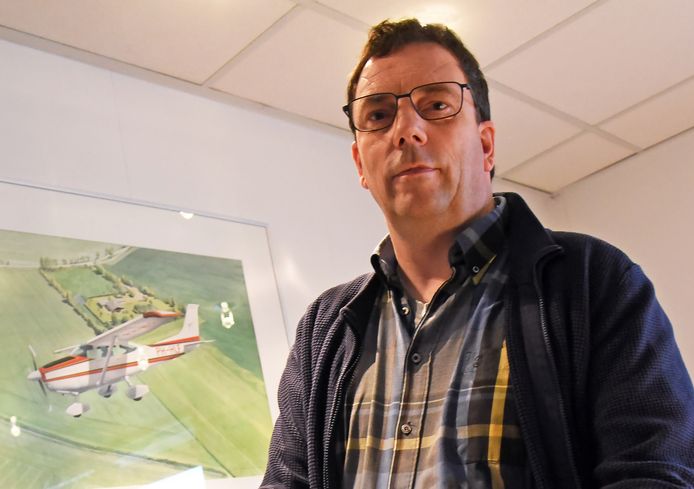 Enno Belderok, directeur vliegveld Midden Zeeland