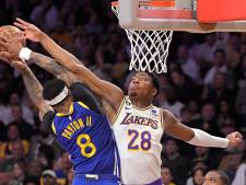 LA Lakers trakteert titelverdediger Warriors op ruime nederlaag in play-offs NBA