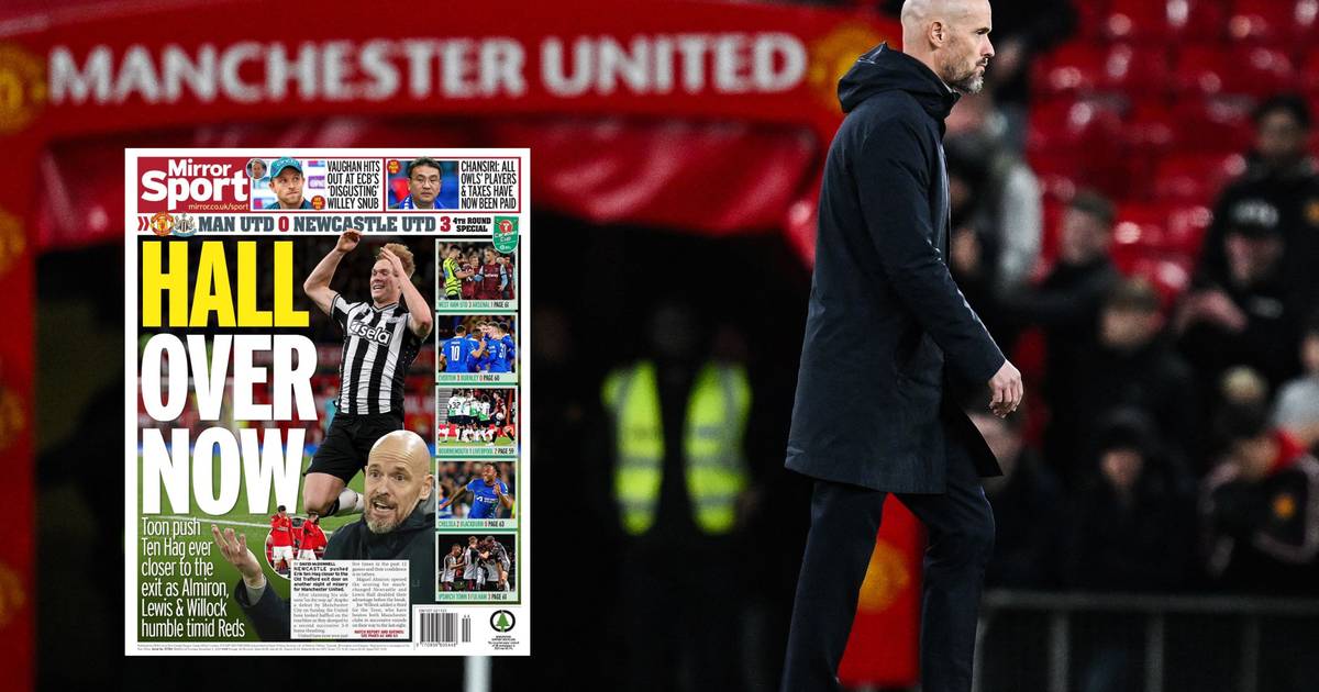 I giorni di Erik Ten Hag al Manchester United sono contati?  I media inglesi vedono “il capitano della nave che affonda” |  gli sport