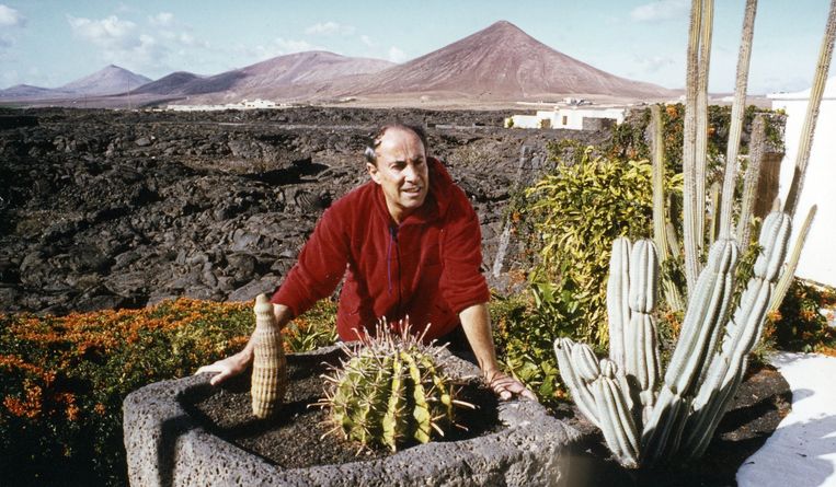 Kunstenaar, architect en idealist César Manriqu. Beeld ©Fundación César Manrique.