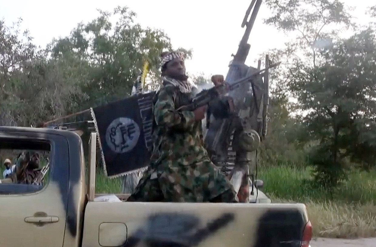 Strijders van Boko Haram. Beeld afp
