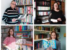 Dit vind je in de boekenkasten van Kim (33), Jolien (37), Priscilla (42) en Jack (67) 