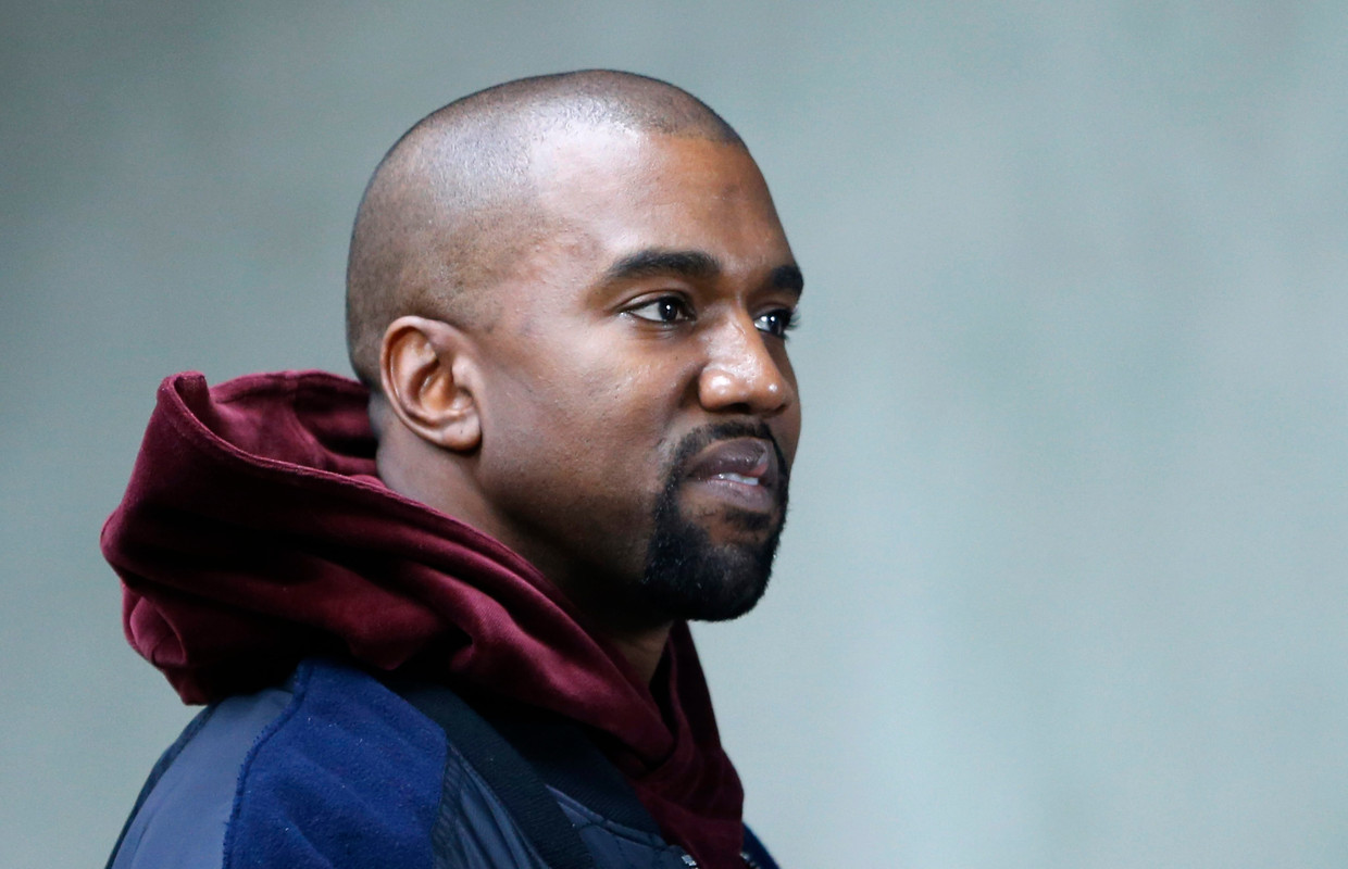 Kanye, hier in Parijs in maart. Beeld EPA