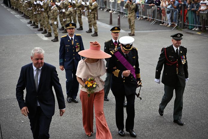 Te Deum voor 21 juli met prins Laurent en prinses Claire