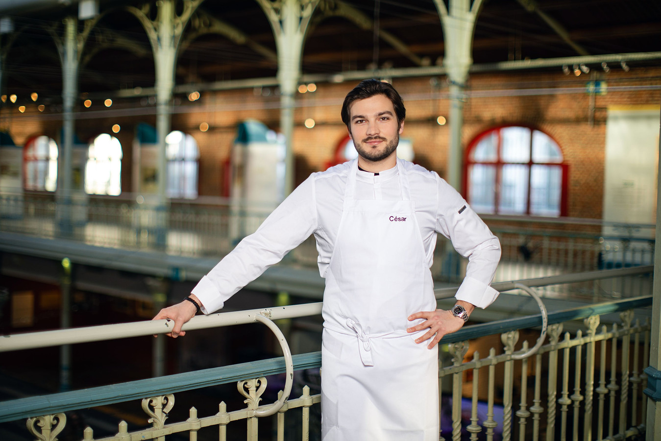 César représentera les couleurs de la Belgique dans cette quatorzième édition de "Top Chef".