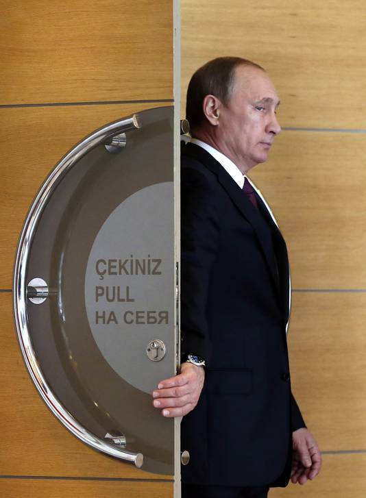 Russisch president Vladimir Putin.