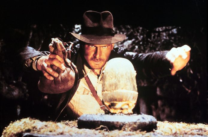 Indiana Jones: Raiders of the Lost Ark, met Harrison Ford.