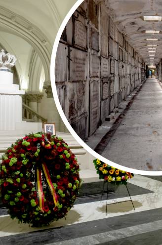Leopold I moest langs de zijdeur en Albert II stond voor een groot dilemma: koninklijke crypte van Laken geeft geheimen prijs