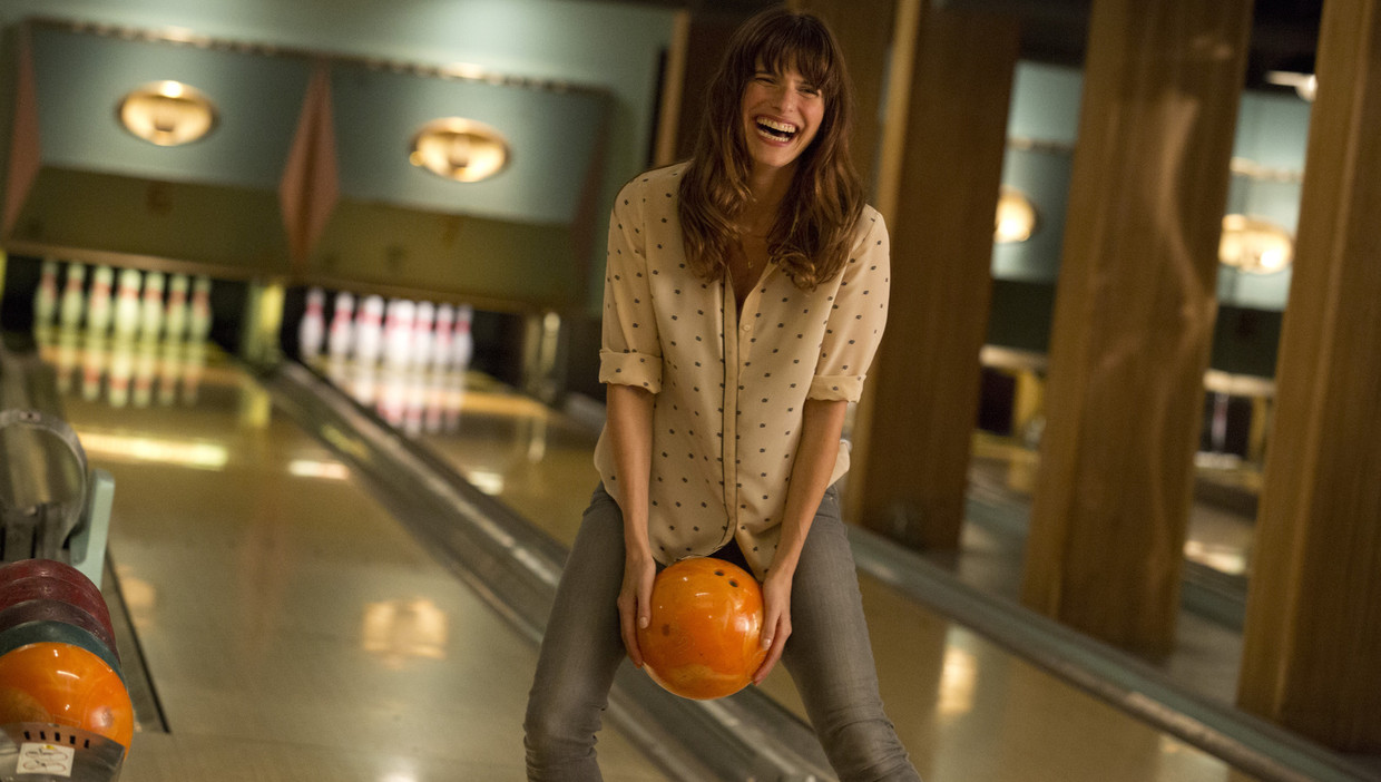 Lake Bell als Nancy in Man Up. Beeld .