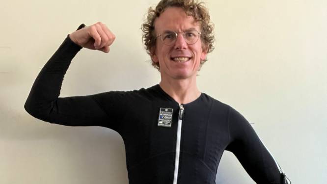Dankzij speciaal pak kan MS-patiënt Mark Smit uit Leiden beter lopen: ‘Ik trek het één uur aan en heb er 48 uur profijt van’