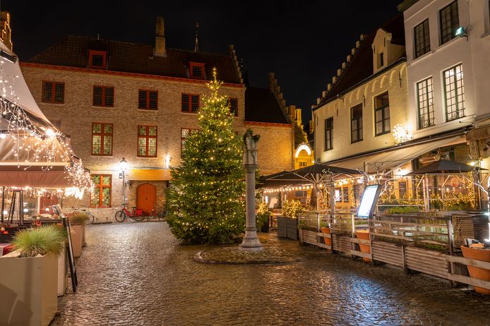 Kerstmarkt in Brugge