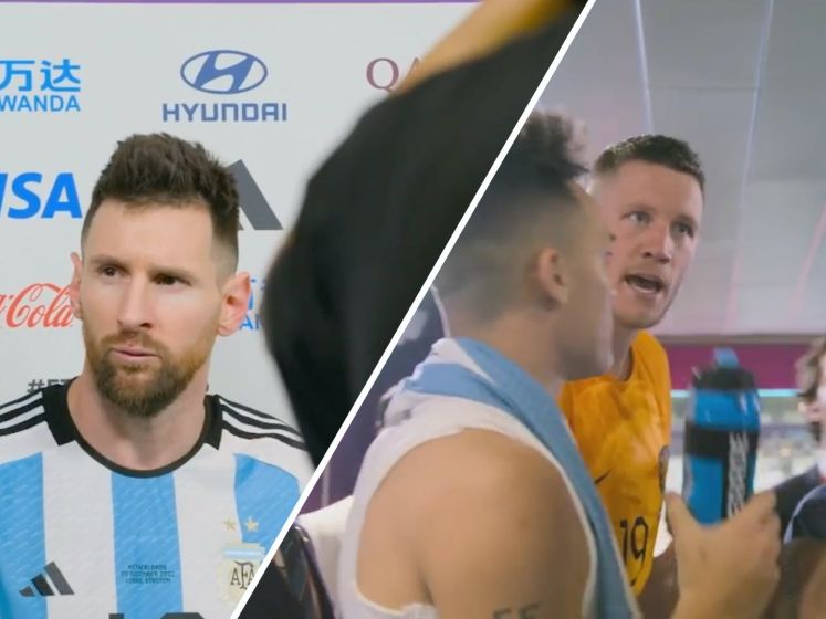FIFA deelt unieke beelden verhit WK-duel tussen Nederland en Argentinië