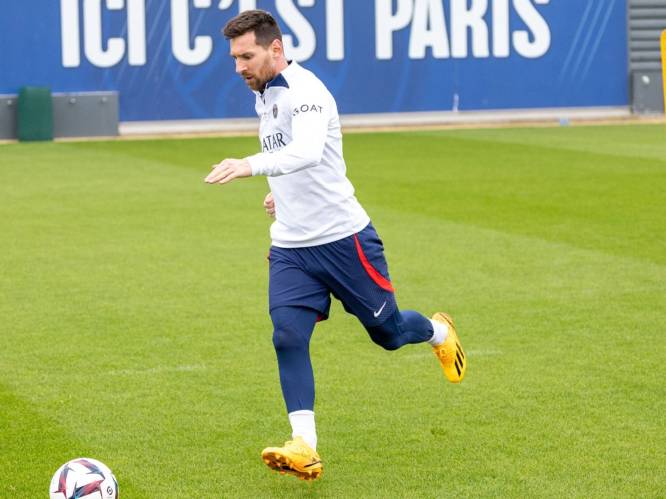 Messi hervat de trainingen bij PSG weer na zes dagen schorsing