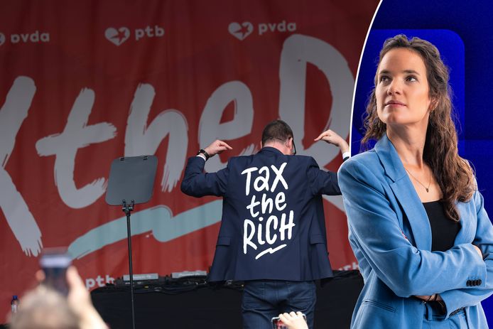 'Tax the rich!’, een speech door Raoul Hedebouw.