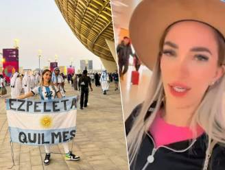 Argentijnse die topless ging tijdens WK-finale geeft teken van leven: "Ik ben uit Qatar gevlucht”