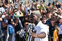 Paul Pogba, hier nog met open armen ontvangen.