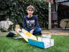 Thijn (12) bedacht een rolstoelglijbaan die er écht zou komen, maar nu toch niet: ‘Niet alle ideeën zijn haalbaar’