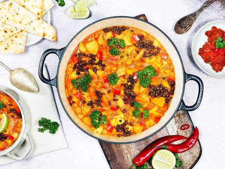 Wat Eten We Vandaag: Thaise gele curry met kippendijfilet