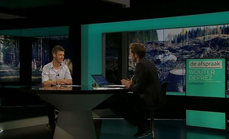 Wouter Deprez in 'De afspraak'. Beeld vrt