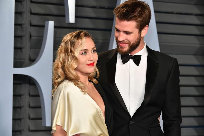 Miley Cyrus and ex-husband Liam Hemsworth.